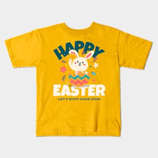 Lets hunt some eggs Kids T-Shirt